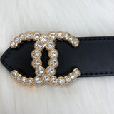 Genuine Leather Luxury Hexagons Reversible Belt unisex