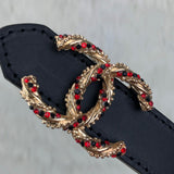 Genuine Leather Luxury Hexagons Reversible Belt unisex