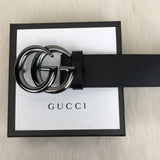 Genuine Leather Luxury Hexagons Reversible Belt unisex