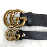 Genuine Leather Luxury Hexagons Reversible Belt unisex