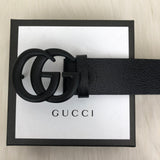 Genuine Leather Luxury Hexagons Reversible Belt unisex