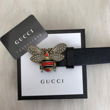 Genuine Leather Luxury Hexagons Reversible Belt unisex