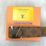 Genuine Leather Luxury Hexagons Reversible Belt unisex