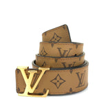 Genuine Leather Luxury Hexagons Reversible Belt unisex