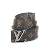 Genuine Leather Luxury Hexagons Reversible Belt unisex