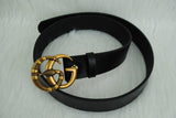 Genuine Leather Luxury Hexagons Reversible Belt unisex