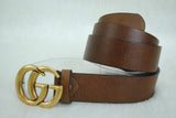 Genuine Leather Luxury Hexagons Reversible Belt Unisex