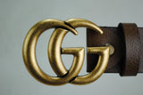 Genuine Leather Luxury Hexagons Reversible Belt Unisex