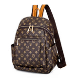 New style backpack women's versatile Stylish large-volume printed sling bag casual - travel bag - STUDENT'S bag