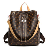 New Backpack Women's Versatile Stylish Large Capacity Portable Travel Bag College Style Student School Bag Diaper Bag Backpack