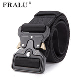 FRALU 2019 Hot Mens Tactical Belt Military Nylon Belt Outdoor multifunctional Training Belt High Quality Strap ceintures