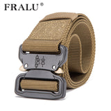 FRALU 2019 Hot Mens Tactical Belt Military Nylon Belt Outdoor multifunctional Training Belt High Quality Strap ceintures