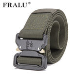 FRALU 2019 Hot Mens Tactical Belt Military Nylon Belt Outdoor multifunctional Training Belt High Quality Strap ceintures