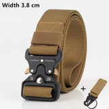 FRALU 2019 Hot Mens Tactical Belt Military Nylon Belt Outdoor multifunctional Training Belt High Quality Strap ceintures