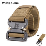 FRALU 2019 Hot Mens Tactical Belt Military Nylon Belt Outdoor multifunctional Training Belt High Quality Strap ceintures
