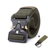 FRALU 2019 Hot Mens Tactical Belt Military Nylon Belt Outdoor multifunctional Training Belt High Quality Strap ceintures